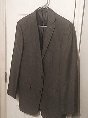 Apt. 9 Men Brownish Gray Blazer  40R